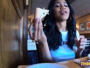 Sexy College Teen Sucking Big Cock