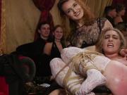 Monster cock sucking and anal at party