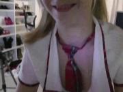 Deutsch blonde junge cum MILF Rollenspiel Schulerin in dem M