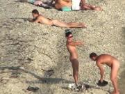 Spy videos from real nude beaches of Europe
