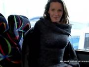 MILF from Milfsexdating Net masturbation in bus