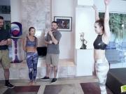 Lily Adams g spot got hit by dirty daddy and her eyes roll