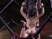 Tied Up And Fucked By Monsters Hentai