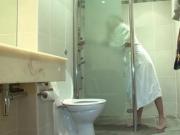 Couple go to a hotel where they are filmed having sex