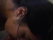 Desi hot girlfriend giving blowjob to her lover