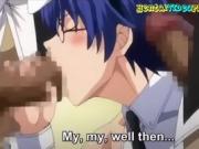 Sachi-San Takes On Two Cocks