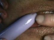 Wet fat pussy cumming hard