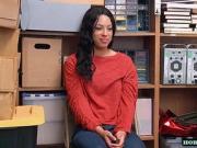 Hot teen Amethyst gets fucked by Officers cock