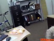 Pawnshop Milf Gets Rammed In The Back Room