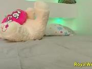 Horny Latin Teen uses her Finger and her Dildo fo Masturbates
