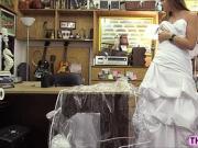 Horny Bride wants to fuck in the office