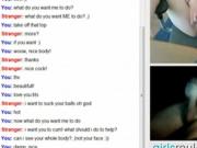 Babe Moves her Panties Aside on Omegle