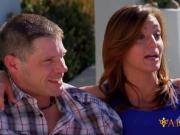 Couple shows off how excited they are