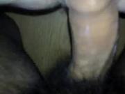 White milf moaning and cumming all over my Indian cock