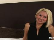 Blonde MILF Trying Out Porn With Young Cocks