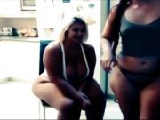 Huge Tits Huge Ass Ebony Beauties On Cam