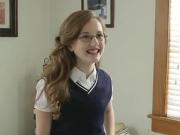 Nerdy Teen Gets A Rough Fuck