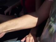 Hungarian hottie Felicia Kiss gets nasty in the back seat