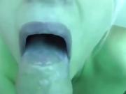 Blonde amateur facial cumshot compilation part 2