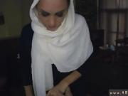 Arab beauty first time Hungry Woman Gets Food and Fuck