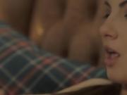 Teen deepthroats her BF to get a portion of warm jizz