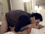 Kenzie sucks and fucks guy next door