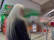 Ravishing czech chick gets teased in the mall and shagged in