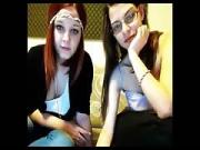 Two Girls Tease Boys On Cam