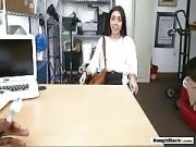 Get up on The Desk And Take my Giant Raven Schlong Hard And Deep