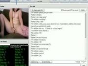 American teenie Plays A Sex Game On Chat Roulette