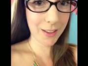 Busty Nerdy Girl With Glasses Nude Vine Compilation