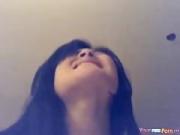 small tits asian teeny Rides Cock POV And Her Face Goes Orgasmic