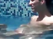 Dude tapes their friends having sex in a water park