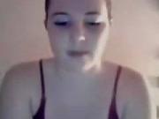 Pussy penetration with a hairbrush