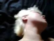 blacks on blondes Gets Her unshaved pussy Pussy POV Missionary Fucked