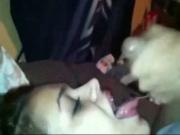 teen Gets Mouth Fucked And Swallows