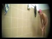 Mature Moms spied in public shower room