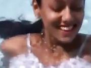 So sexy mexican female make awesome pool sex fun my friends