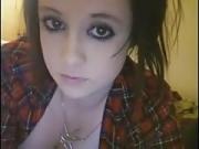 Cute Emo natural hairy pussy brunette fuck 12