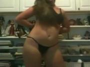 teeny Dances And Goes Topless In Her Bedroom