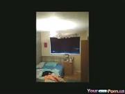 Getting Dressed In Her Bedroom