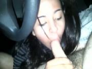 Good Girl Sucks Me Off And Swallows In The Car