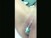 Dude Captures His GF Getting A Clit Piercing