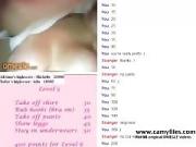 Girl Plays The Omegle Game