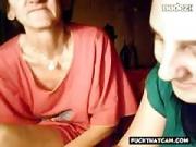 Big Bodied Woman Chick And Her Granny on Web Camera