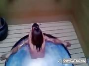 Bareback Cuckold BBC Hot Tub