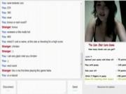 Teen Plays The Omegle Cam Chat Dare Game