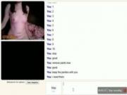 Master-Slave Cybersex Session On Omegle Sub Has Been A Naughty Girl