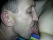 Ugly Guy Eats His GFs Perfect shaved snatch Pussy And Penetrates Her