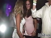 Desirable hotties have fun at the club